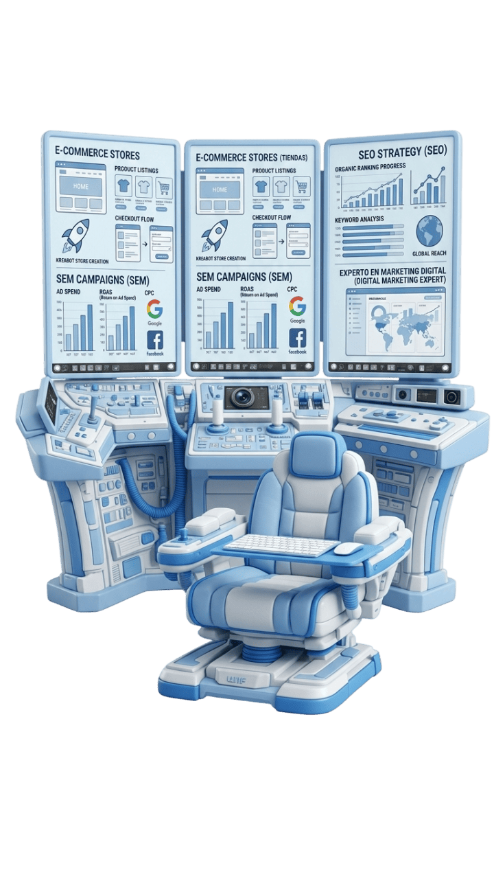 Kreads Media - Agencia de Marketing Digital Tablero Kreads Media